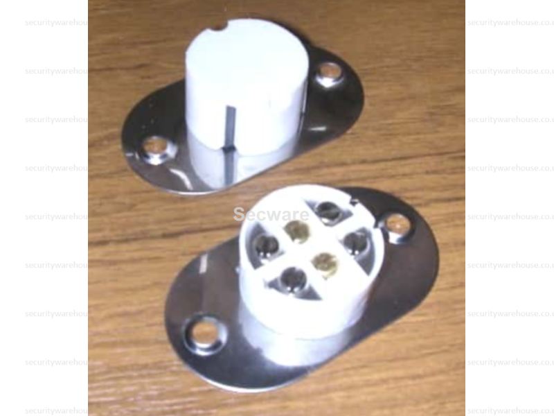(image for) SECWARE 6 Terminal Flush, Double Reed S/S Plate