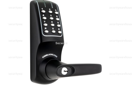 (image for) Secware Black Battery Operated Digital Lock