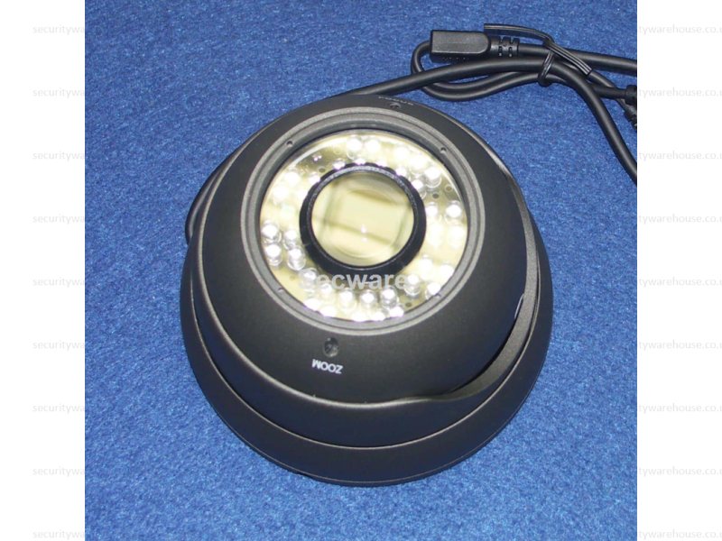 (image for) SecWare Eco 600TVL VR IR dome - Dark Grey