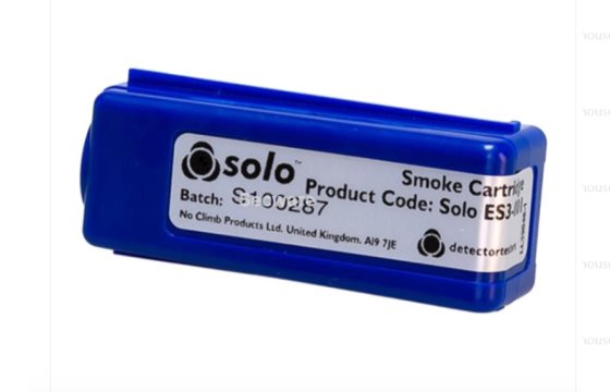 (image for) Solo 365 ES3 Smoke Detector Tester Cartridge (Pack of 12)