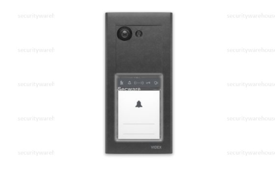 (image for) Videx ERA 2 Wire Black Video Entry Panel