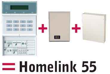 (image for) Scantronic Homelink 55 Hybrid Wireless Control Panel, keypad, Rx