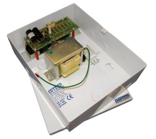 (image for) Dantech 12V 4A DC steel cased power supply with integrated ups