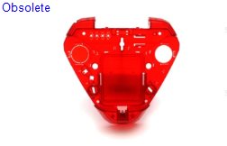 (image for) Risco Nova 6 Red Dummy/Decoy Backplate