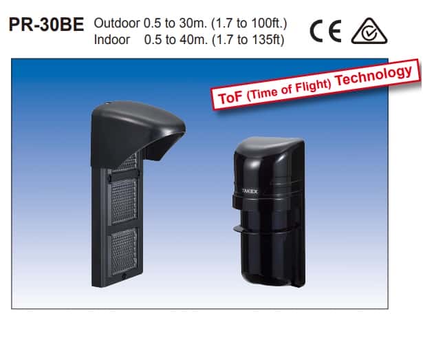 (image for) Takex PR-30BE Reflector Beam: Up to 30m Outdoor / 40m Indoor