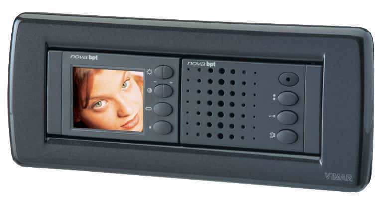 (image for) BPT flush module with 2" col screen, Grey Module, Grey Surround