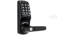 (image for) Secware Black Battery Operated Digital Lock & Tubular Latch