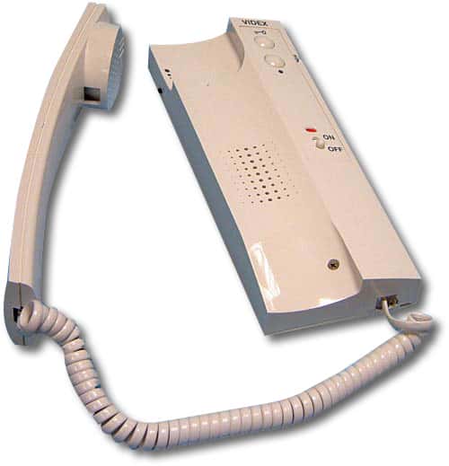 (image for) Videx 2 button call tone Handset c/w AC buzzer 3101A