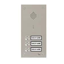 (image for) BPT - 3 Way Audio Vandal Resistant Name Window Panel