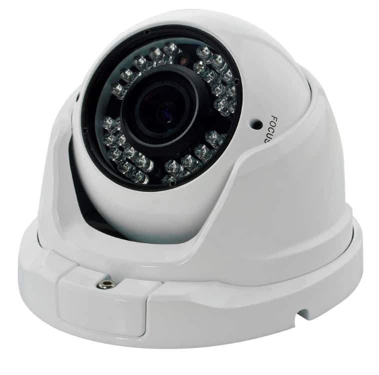 (image for) Secware HD-SDI Panasonic 2.2MP CMOS Dome Camera White